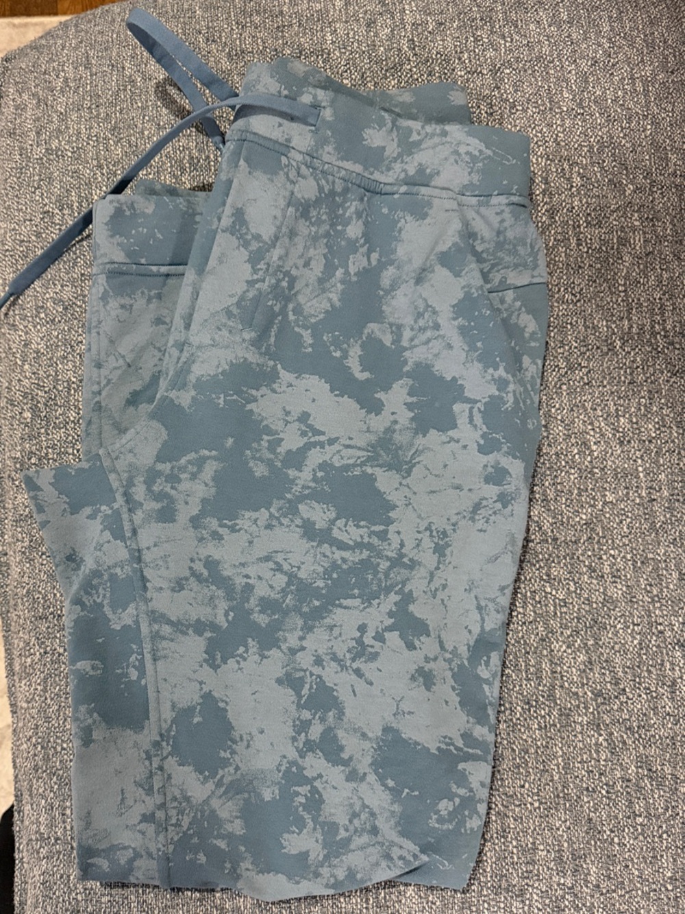 lululemon athletica Slate Blue Marble-Pattern Joggers